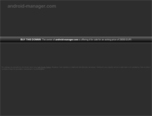 Tablet Screenshot of android-manager.com